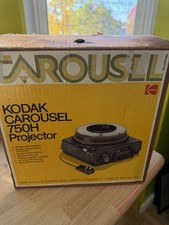 Vintage Kodak Carousel 750H Slide Projector – Original Box & Wired Remote picture