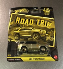 HOT WHEELS PREMIUM ( CHASE ) ROAD TRIP 2018 TOYOTA 4RUNNER 2026 CAR CULTURE picture