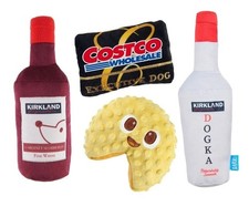 Bark Box Dog Toys - Set of 4, Costco Kirkland Dog Park Party Pack, NEW picture