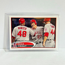Topps 2012 Topps Baseball Mike Trout Los Angeles Angels #446 Base Set picture