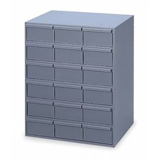 Durham Mfg 006-95 Prime Cold Rolled Steel, Drawer Bin Cabinet, 12 1/4 In D X 21 picture