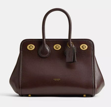 COACH Turnlock Tote Bag 22 Maple (NWT), Runway Limited Release picture