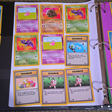 Nintendo Pokemon TCG Fossil 1999 Vintage 17-Card Lot Slowpoke Golem Zubat picture