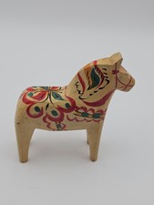 Vintage Swedish Dala Horse Akta Dalahemslojd 6” Christmas picture