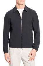THEORY Jacket Mens XS Black Zip Up All Season BRODY Precision Ponte $425 picture