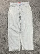 Supreme Baggy Jean Men 34x30 Actual (36x30) Baggy Loose Fit Wide Leg Skate *Read picture