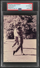 1994 Tiger Woods Age 18 Type I Original Snapshot Photo 3.5 x 5 PSA picture