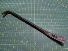Vintage Millers Falls No. 118 17.5” Pry Bar Nail Puller Rip Wrecking Made In USA picture