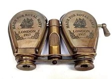 Victorian Vintage 1917 Brass Binoculars Antique Opera Glasses for gift picture