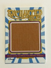 Disneyland 70th Enchanted Relic Pirates of the Caribbean Cast Trousers Topps picture