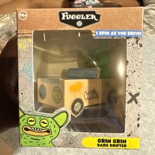 ZURU Fuggler Character Car Dash Drifter Toy Green Grin Grin Figure NIB picture