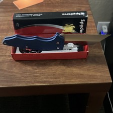 Spyderco YoJumbo C253GPCBL CPM SPY27 Cobalt Blue G-10 – New in Box picture