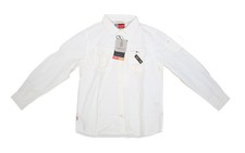 Craghoppers Shirt Mens Medium White NosiLife Adventure LS Insect Shield Travel picture