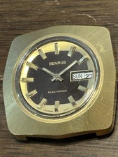 Men's Vintage SWISS Watch BENRUS Electronic 