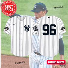 New York Yan,kees #96 George Lombard Jr. Baseball Jersey Printed 3D Debut S-5XL picture