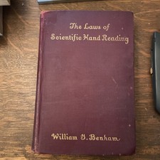 c1900 Palmist The Laws Of Scientific Hand Reading Palmistry By William Benham picture