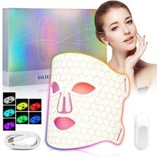 Red Light Therapy Mask 7-Color LED Face Mask Light Therapy Device with 850nm NIR picture