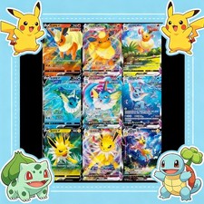 Promo Pokemon Jolteon Flareon Vaporeon Vmax Sealed Unopen Pack 003 006 009 US picture