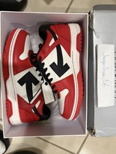 *RARE* Off-White Out Of Office Black Red White picture