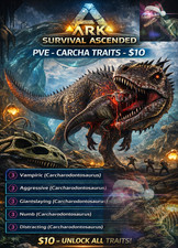 ArkSurvival Ascended PVE - Carcha Traits (All 5 Traits) picture