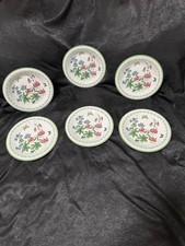 6 Vintage Studio Nova by Mikasa Salad Plates. Garden Bloom pattern.7 & 7/8