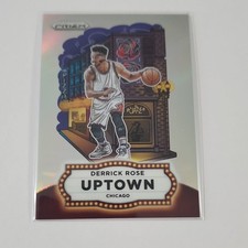Panini 2025-26 Prizm Basketball Uptown Insert No. 2 Derrick Rose Bulls picture