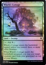 Witch's Cottage (FOIL) ELD #249 Throne of Eldraine Magic: The Gathering NM picture