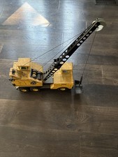 Vintage 1970s Nylint Pressed Steel Michigan Toy Crane with Bucket -  picture