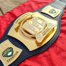 Custom Spinner Fantasy Football Championship Belt – Personalized Engraved Trophy picture