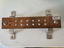 USED Burndy BBB14210A Ground Bar  - Removed from decommissioned site - FREE S/H picture