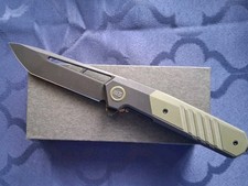 *NEW*🔥 WE Knife - Arsenal Folding Knife 20CV Blade & Titanium Green G10 Handle  picture
