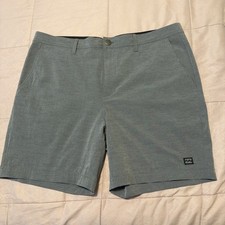 Billabong Men's Hybrid Shorts Size 38 Charcoal picture