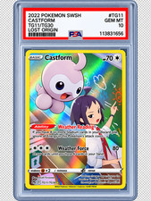 2022 Pokemon SWSH Castform PSA 10 picture