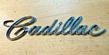 1962 1963 1964 Cadillac Grille Script Emblem GM # 1477564 CADDY VINTAGE  7-3/4