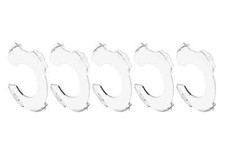 5 Pack - REPLACEMENT LENS COVERS FOR THE ATD80460 SABER PAINT GUN LIGHT picture