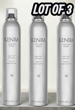 KENRA #25 VOLUME SPRAY 10 Oz. SUPER HOLD FINISHING SPRAY 50% VOC lot of 3 picture