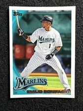 EMILIO BONIFACIO #439 2010 Topps Baseball QTY Florida Marlins picture