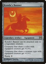 MTG Konda's Banner  - Champions of Kamigawa #259 picture