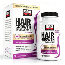 Force Factor Hair Growth Accelerator Capsules 90ct, Thicker & Stronger Hair Care picture