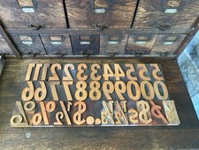18-Line 3” Wood Type Letterpress Blocks picture