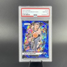 2024-25 Panini Prizm Victor Wembanyama #172 Blue Ice Prizm /125 picture