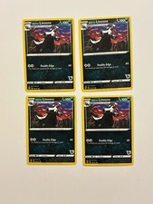 4x Galarian Linoone 036/073  Eevee Stamped Deck Variant Champions Path Playset D picture