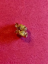 Set Of Two Pandora Rose Gold Space In My Heart Sparkling Spacers picture