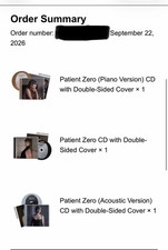 Presale Taylor Swift Patient Zero Collector Edition CDs Bundle PRESALE picture