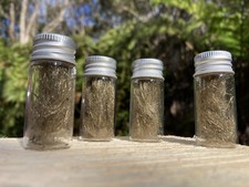 Olivine Crystal Volcanic, Pele’s Hair, Olivine Mineral Glass Specimens ￼10ml. picture