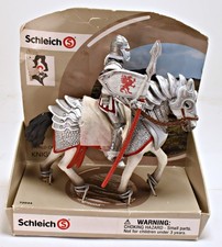 Schleich 72034 World of Knights Mounted Knight Horse Figure New Damaged Box Reti picture