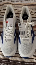 adidas Duramo SL 2.0 Men's Cloud White/Lucid Blue Mesh Low Top JS4395 picture