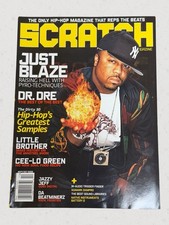 SCRATCH Magazine #7 September/October 2005 Just Blaze Dr Dre Little Brother RARE picture