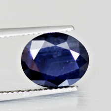 4.13CT Fantastic 100% Natural Beryllium Heated Blue Sapphire picture