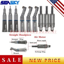 NSK Style Dental Slow Low Speed Handpiece Straight Contra Angle Air Motor 2/4 H picture
